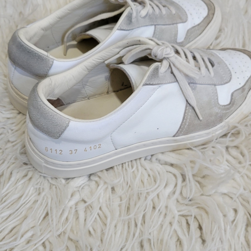White and Gray Casual Sneakers - Picture 5 of 8